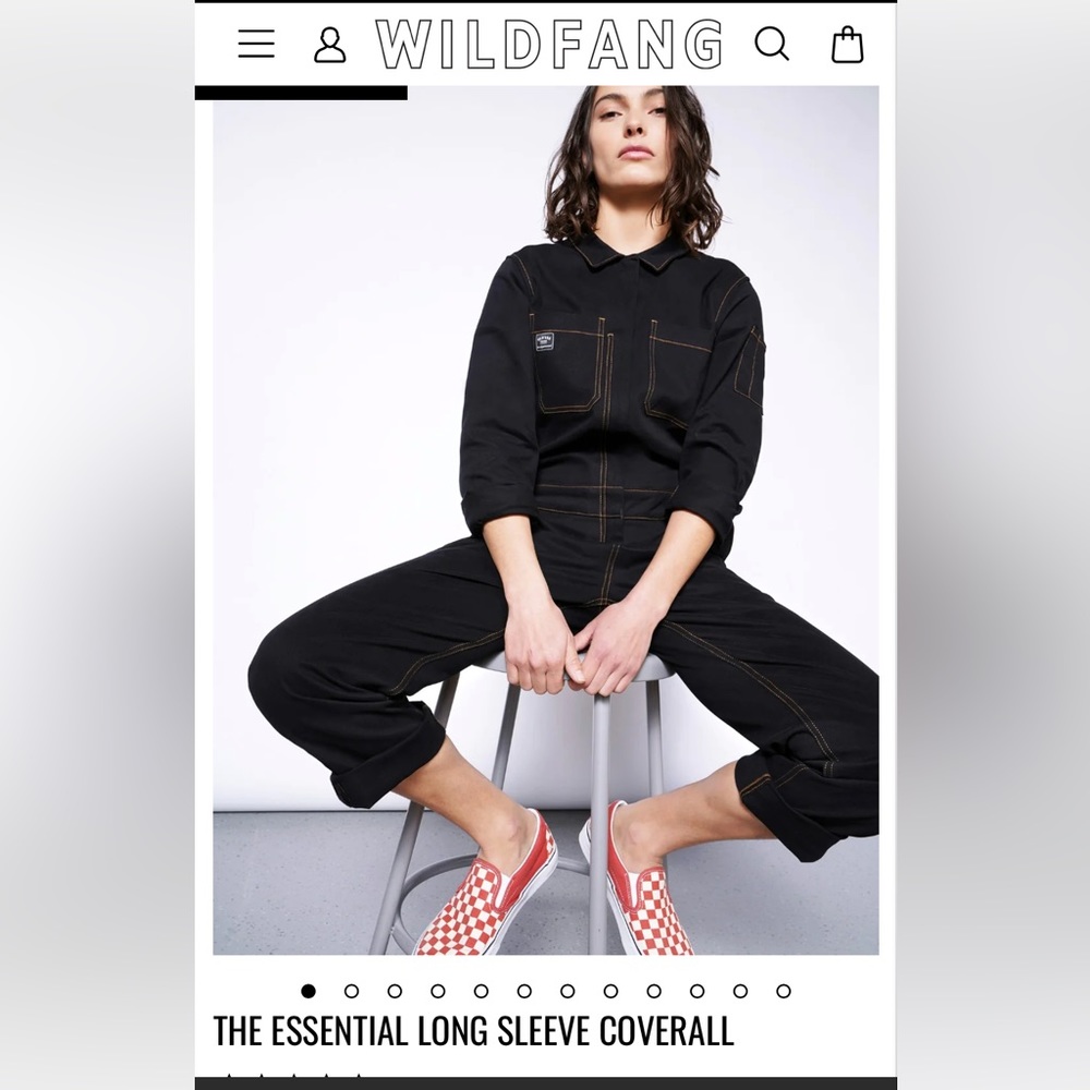 Wildfang Essential Long Sleeve Coverall